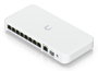 Ubiquiti Switch 8-Ports 2.5 GbE PoE++ avec Uplink 10 GbE RJ45/SFP+, 60W, Blanc - USW-Flex-XG