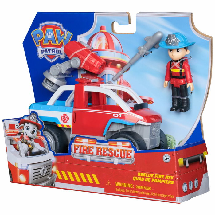 Spin Master Paw Patrol Véhicule Ryder Fire Rescue avec figurine