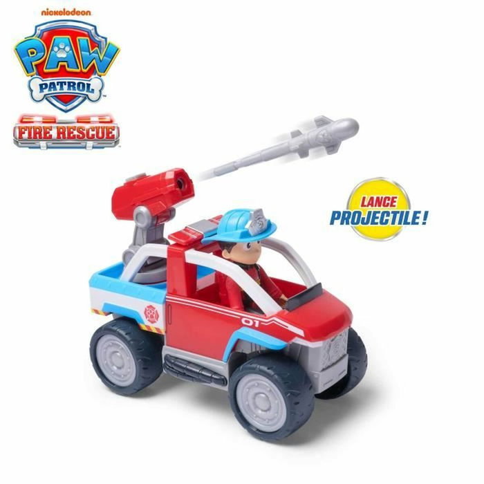 Spin Master Paw Patrol Véhicule Ryder Fire Rescue avec figurine