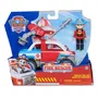 Spinmaster Paw Patrol - Figurine Ryder avec Véhicule Pompier Rescue - Lance-grappin - La Pat'Patrouille - Dès 3 ans