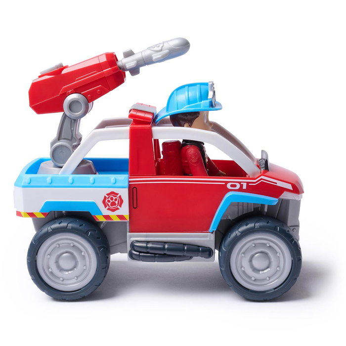 Spin Master Paw Patrol Véhicule Ryder Fire Rescue avec figurine