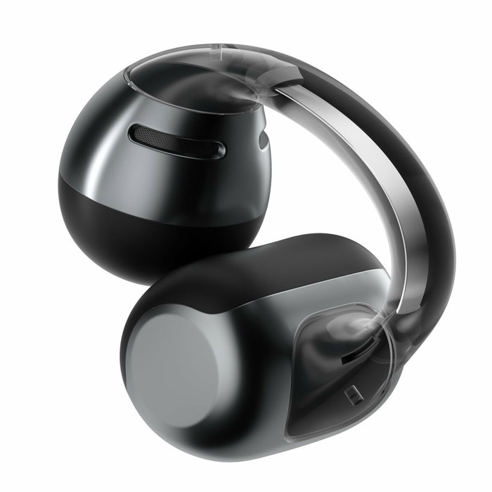 AfterShokz (Shokz) OpenDots One E310-ST-BK E310BK, casque sport à conduction osseuse, noir