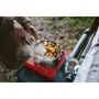 Rothenberger GOURMET RS 220 - Réchaud à gaz portable 2000 W - Rouge et noir - Pour camping, chantier, extérieur - Allumage Piezo