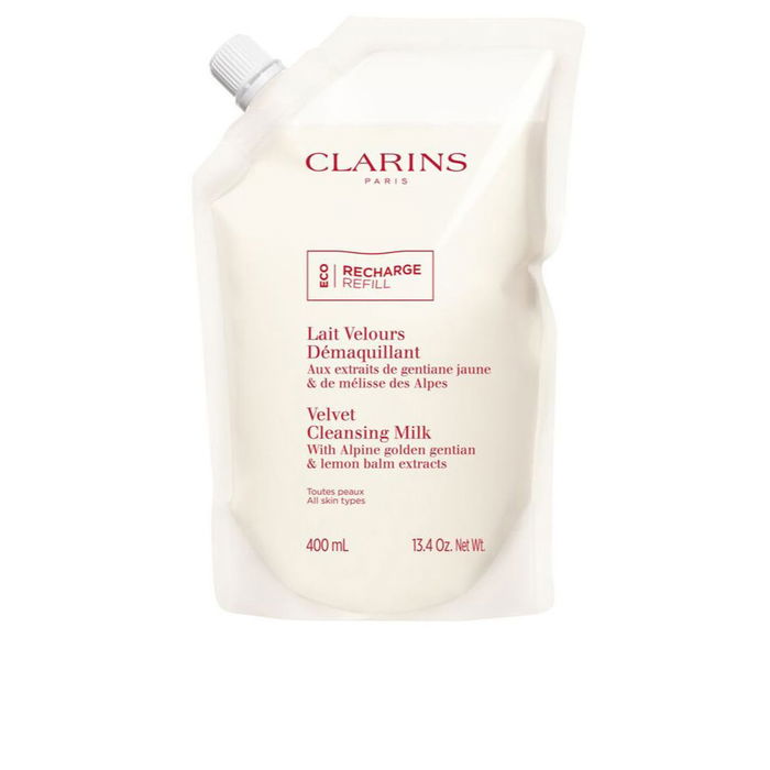 Clarins Lait Demaquillant Ultra-Doux Recharge 400ml pour Peaux Sèches et Normales Clarins Lait Demaquillant Ultra-Doux Recharge 400ml pour Peaux Sèches et Normales