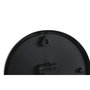 Horloge Murale DKD Home Decor Blanc Noir PVC 25,4 x 4 x 25,4 cm (2 Unités)