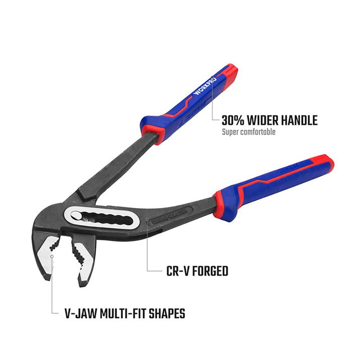Pinces à bec de perroquet Workpro 12" Pinces à bec de perroquet Workpro 12"