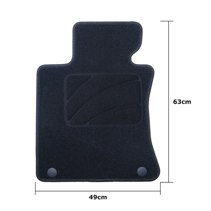 Set de tapis de voitures OCC Motorsport OCCBW0014YE Bmw E64 Serie 6 Cabrio Set de tapis de voitures OCC Motorsport OCCBW0014YE Bmw E64 Serie 6 Cabrio