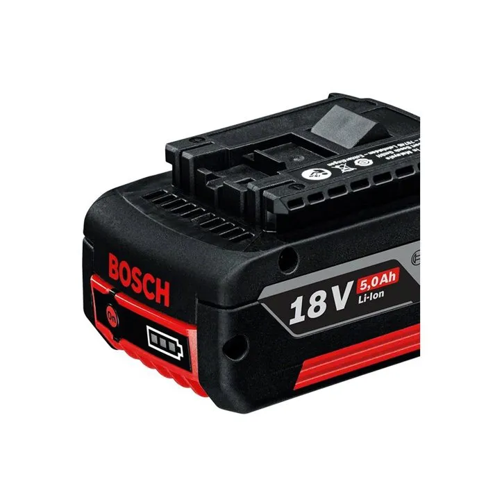 Bosch Professional Batterie Li-ion GBA 18V 5,0Ah avec technologie COOLPACK 1.0 pour plus d'autonomie et meilleure dissipation thermique