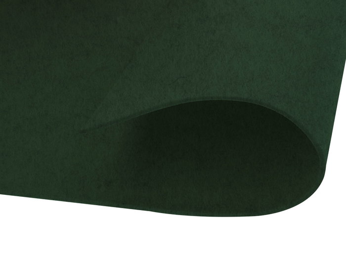 Innspiro Feutre acrylique vert militaire, 30x45 cm, 2 mm, lot de 10
