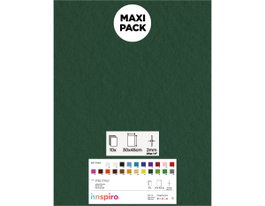 Innspiro Feutre acrylique vert militaire, 30x45 cm, 2 mm, lot de 10