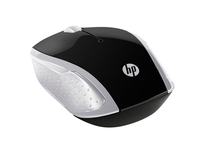 HP Souris sans fil HP 200 - Argent vif