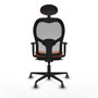 Piqueras y Crespo Chaise de Bureau 1D036G1 Orange