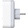 Quarx - QUARX - Adaptateur électrique 2P 16A - 2 Prises 3680W - Blanc et Gris Clair - Conforme NF