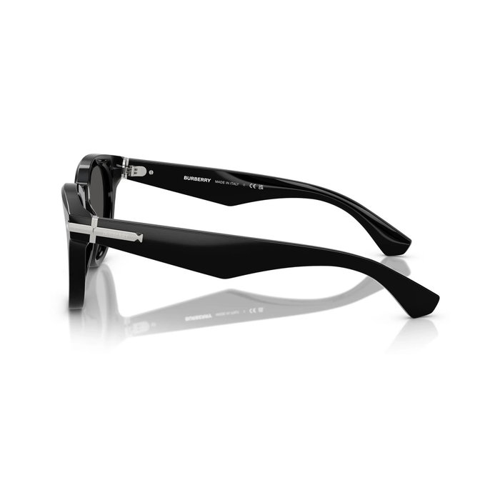 Burberry BE4439F-300187 Lunettes de soleil homme noir et gris Burberry BE4439F-300187 Lunettes de soleil homme noir et gris