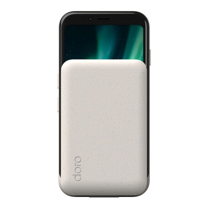 Doro Aurora A20 4G Smartphone à clapet 4,5" écran tactile 4+64 Go Bone Android 14