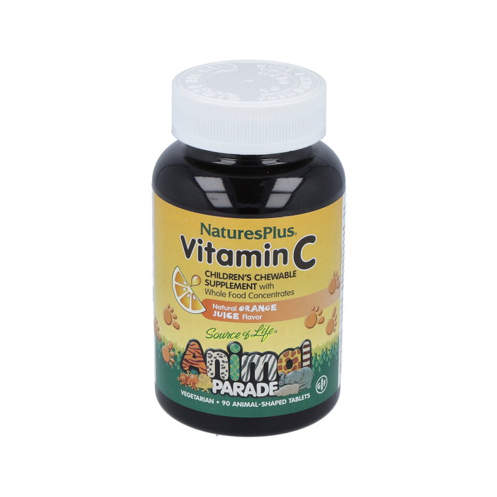 Natures Plus Animal Parade Vitamine C 90 comprimés masticables