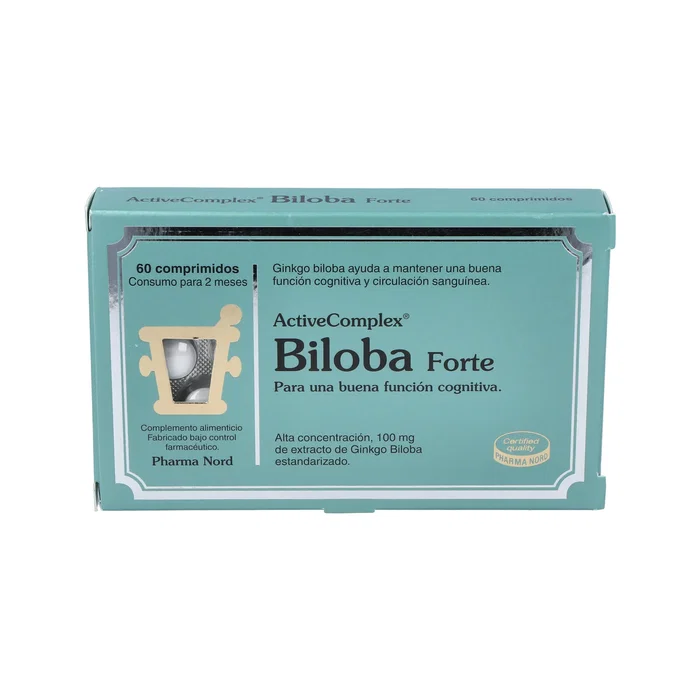 PHARMA NORD ACTIVECOMPLEX BILOBA FORTE 60 comprimés PHARMA NORD ACTIVECOMPLEX BILOBA FORTE 60 comprimés