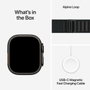 Apple Watch Ultra 3 GPS + Cellular - 49mm - Boîtier Black Titanium - Bracelet Black Alpine Loop - Medium