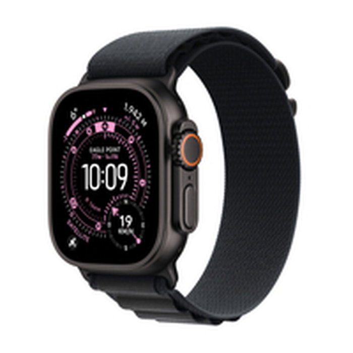 Apple Watch Ultra 3 GPS + Cellular - 49mm - Boîtier Black Titanium - Bracelet Black Alpine Loop - Medium