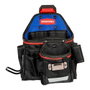 Workpro Sac ceinture d'artisan changement rapide 325x225x320 mm, polyester 1800D, plusieurs poches, bande réfléchissante