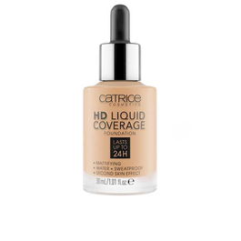 Catrice Fond de Teint Liquide HD Couvrance Totale 24h Mat Niacinamide Beige Nude 30 ml