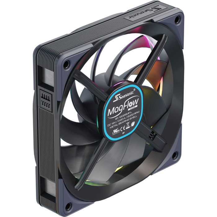 Seasonic MagFlow ARGB 1-fan kit 120 mm Seasonic MagFlow ARGB 1-fan kit 120 mm