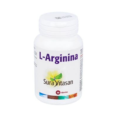 SURA VITASAN L-Arginine 500 mg, 50 gélules - Complément alimentaire SURA VITASAN L-Arginine 500 mg, 50 gélules - Complément alimentaire