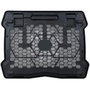 Conceptronic Thana05B Support de Refroidissement pour Ordinateur Portable 15.6 Pouces Ventilateur 12.5 cm Noir LED Bleu USB