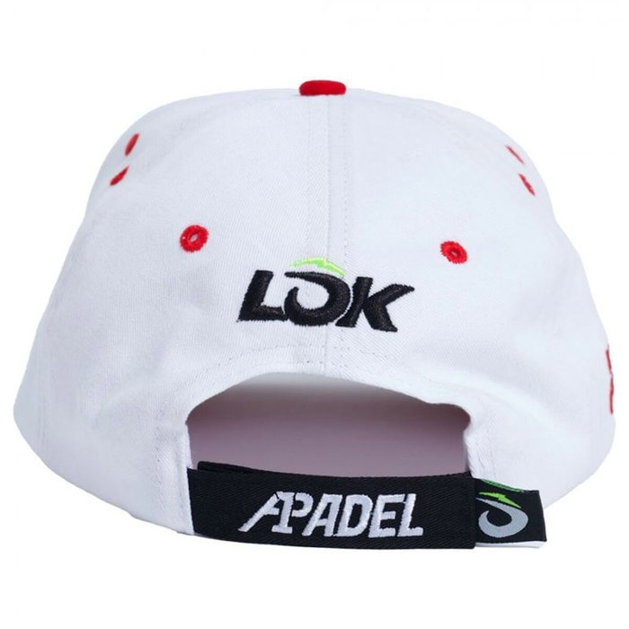 Casquette de Sport Lok Sports Ventrer Blanc