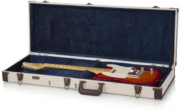 Gator Estuche de madera deluxe para guitarra eléctrica Journeyman - Canvas