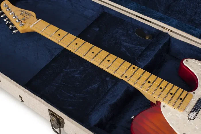 Gator Estuche de madera deluxe para guitarra eléctrica Journeyman - Canvas