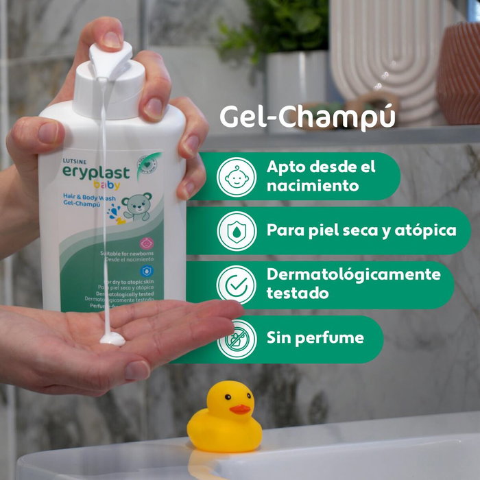 Eryplast Eryplast Baby Gel-shampooing 2-en-1 500 ml