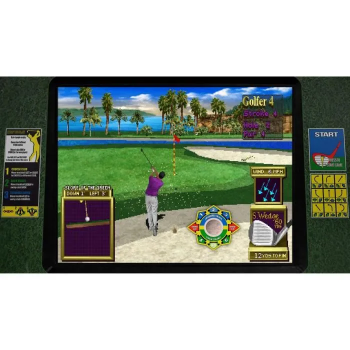 Just For Games - Golden Tee Arcade Classics - Jeu de Golf Arcade Emblématique pour Nintendo Switch Just For Games - Golden Tee Arcade Classics - Jeu de Golf Arcade Emblématique pour Nintendo Switch