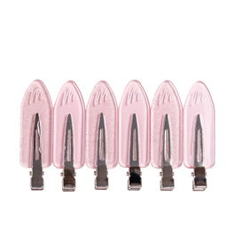 Mermade Pinces Anti-Plis #pink - Lot de 6