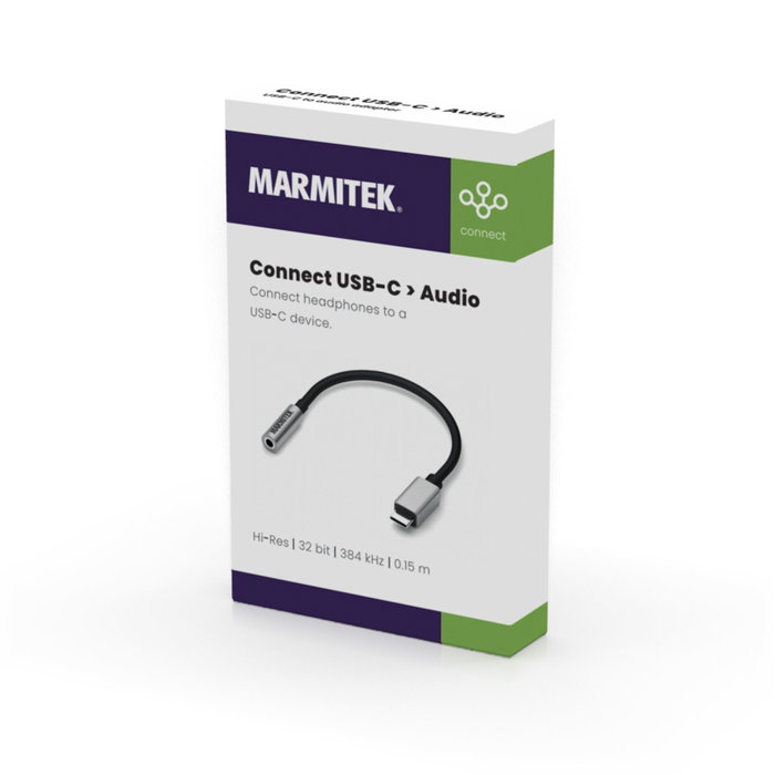 Marmitek Connect Adaptateur USB-C vers Audio 3,5 mm