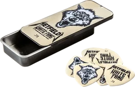 Dunlop White Fang Custom Flow Variety Pack 6 médiators 0.73 mm - 1.4 mm