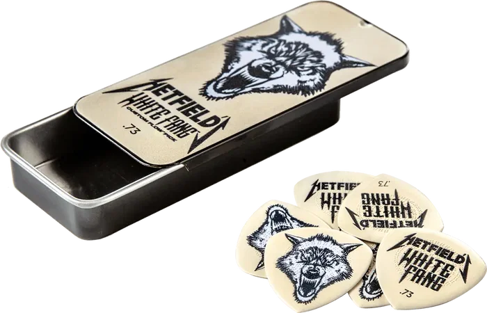 Dunlop White Fang Custom Flow Variety Pack 6 médiators 0.73 mm - 1.4 mm Dunlop White Fang Custom Flow Variety Pack 6 médiators 0.73 mm - 1.4 mm