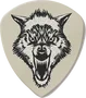 Dunlop White Fang Custom Flow Variety Pack 6 médiators 0.73 mm - 1.4 mm
