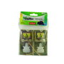 MAURER Lot de 2 pièges à souris en métal galvanisé 9,5 x 5,2 cm