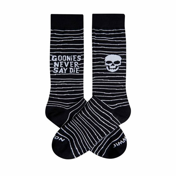 Chaussettes de Sport Jimmy Lion Goonies Never Say Die Noir Chaussettes de Sport Jimmy Lion Goonies Never Say Die Noir