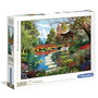 Clementoni Puzzle 500 Pièces Qualité Premium 'Fuji Garden' - Représentation d'un Jardin Japonais - 69 x 50 cm