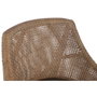 Home ESPRIT Tabouret en Rotin Marron et Gris