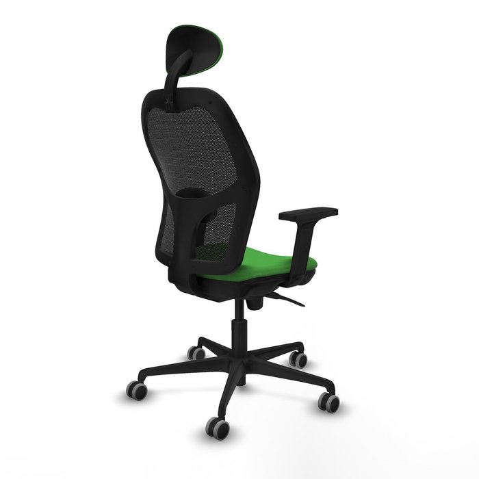 Piqueras y Crespo Chaise de Bureau avec Appui-tête 2D036G1 Vert