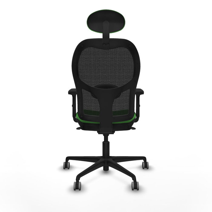 Piqueras y Crespo Chaise de Bureau avec Appui-tête 2D036G1 Vert