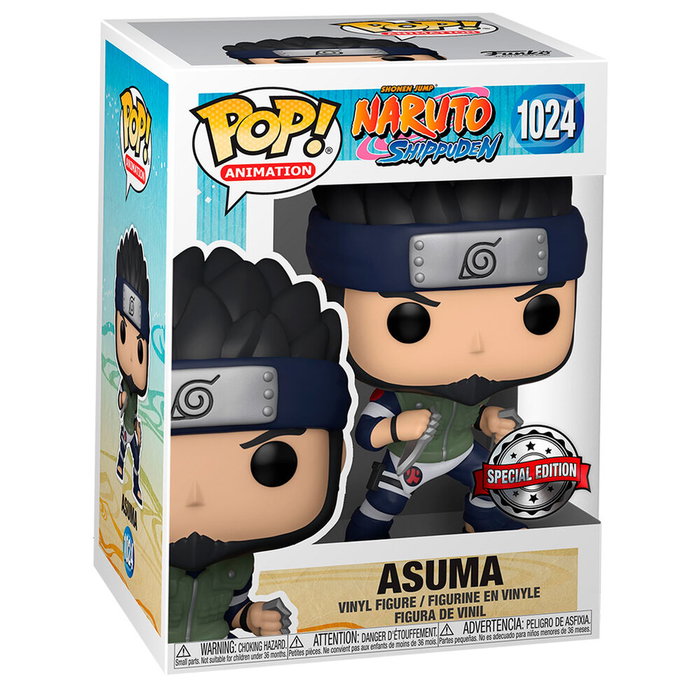 FUNKO Figura POP Naruto Shippuden Asuma Exclusive
