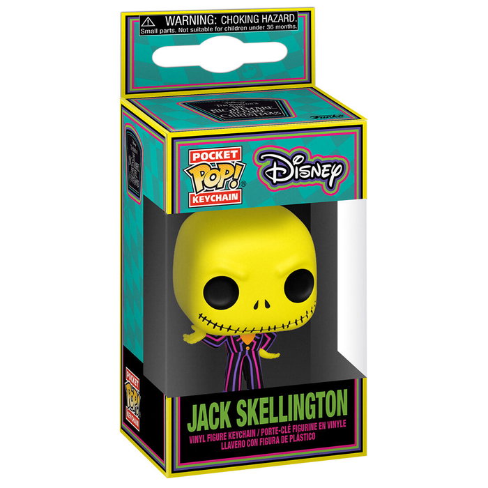 FUNKO Porte-clés Pocket POP Disney L'Étrange Noël de Monsieur Jack - Personnage Jack FUNKO Porte-clés Pocket POP Disney L'Étrange Noël de Monsieur Jack - Personnage Jack