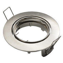 GSC Evolution Anneau basculant rond encastrable Chandur Nickel satiné