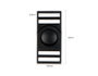 Innspiro Boucle Double en Plastique Noir 15,6 mm (Lot de 5)