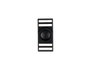 Innspiro Boucle Double en Plastique Noir 15,6 mm (Lot de 5)