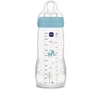 MAM Biberon Easy Active +6 Mois - 330 ml - Tétine Débit X - Ocean - Biberon pour bébé ergonomique et confortable